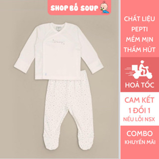 Set Áo Và Quần Liền Tất - Nous Premium Dòng Sản Phẩm Cao Cấp - Cho Bé Sơ Sinh
