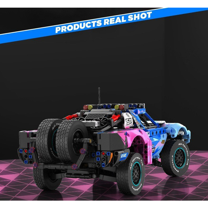 Đồ Chơi Lắp Ráp Kiểu Lego Mô Hình Điều Khiển Từ Xa Rc Siêu Xe Thể Thao Ford Raptor F150 Tỉ Lệ 1:14 715006 Với 1341+ PCS