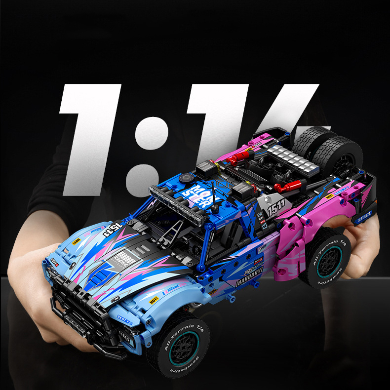 Đồ Chơi Lắp Ráp Kiểu Lego Mô Hình Điều Khiển Từ Xa Rc Siêu Xe Thể Thao Ford Raptor F150 Tỉ Lệ 1:14 715006 Với 1341+ PCS