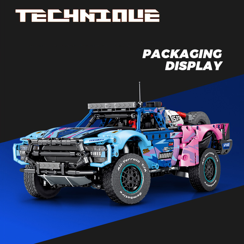 Đồ Chơi Lắp Ráp Kiểu Lego Mô Hình Điều Khiển Từ Xa Rc Siêu Xe Thể Thao Ford Raptor F150 Tỉ Lệ 1:14 715006 Với 1341+ PCS