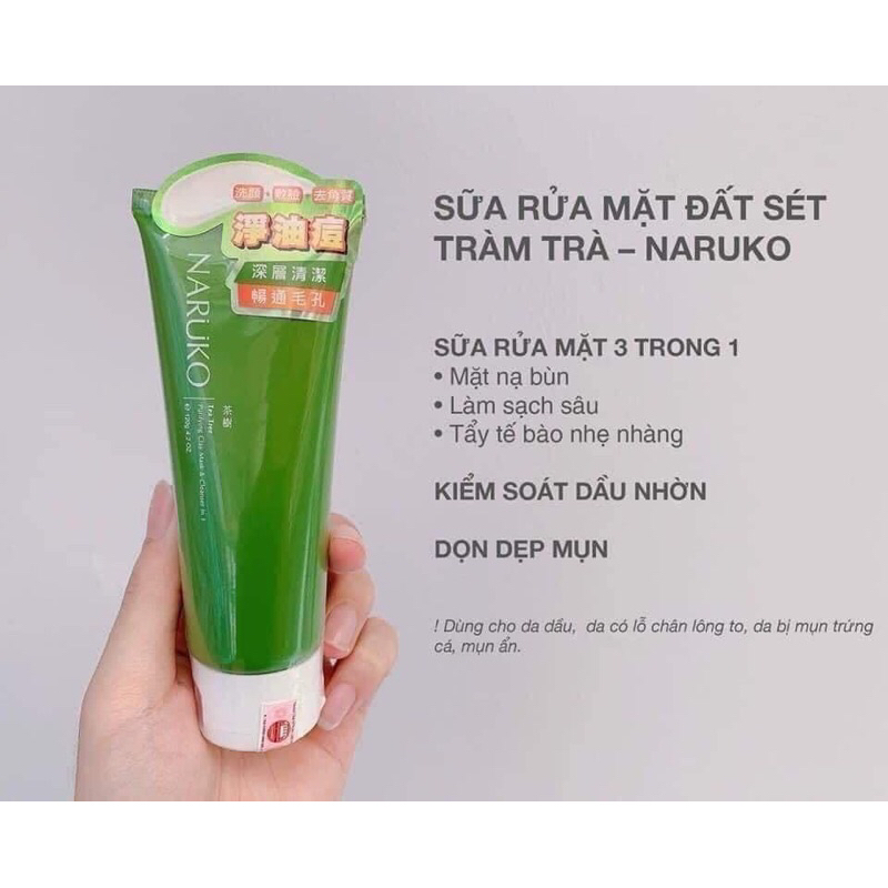 SỮA RỬA MẶT NARUKO