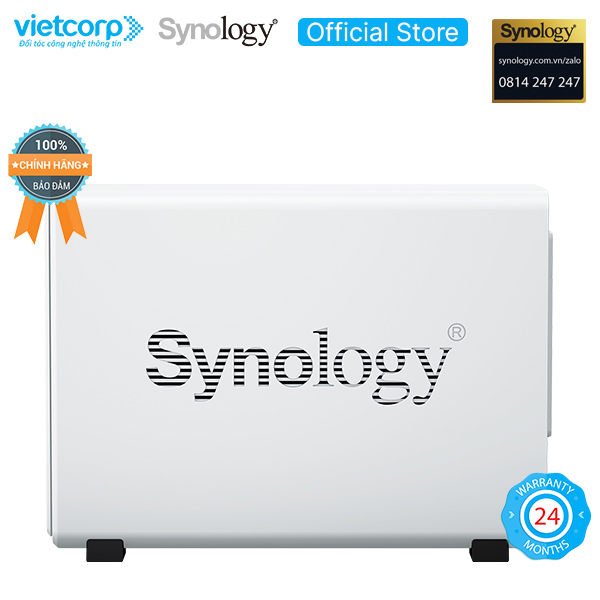 Thiết bị lưu trữ NAS Synology DS223J (Trắng) - Hàng Chính Hãng