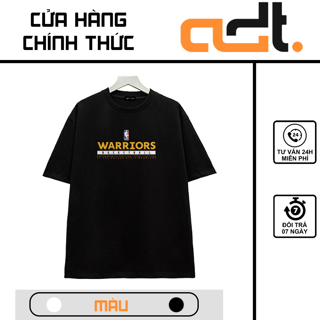 Áo thun NBA Áo Thun Bóng Rổ  WARRIOS cực chất giá rẻ mẫu HOT bán chạy