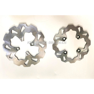 Đĩa thắng- đĩa phanh kiểu 2r gắn chuẩn cho exciter 135 hoặc gắn đĩa trước sirius,jupiter,wave s, blade, future led, rsx,