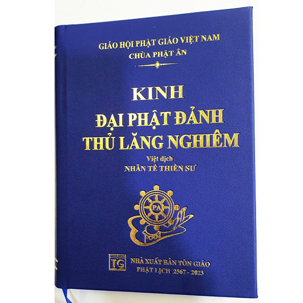 Sách - Đại Phật Đảnh Thủ Lăng Nghiêm - Bìa Cứng