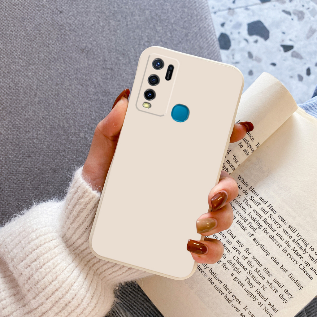 Ốp lưng Vivo Y30 / Y50 cạnh vuông, viền vuông,SILICON dẻo bảo vệ camera siêu rẻ