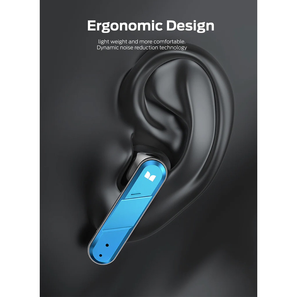 Tai nghe Gaming Bluetooth MONSTER XKT09 V5.2. Giảm tiếng ồn, chống nước IPX4.