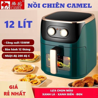 Nồi chiên không dầu - nồi chiên không dầu camel 12l bảo hành chính hãng 12 tháng