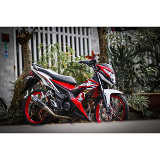 Tem rời sonic zin đỏ trắng 150r mới