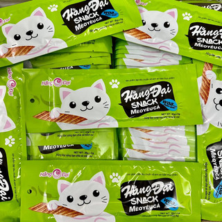 Combo 10 gói snack mèo yêu cá hằng đại