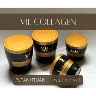 Kem ủ tóc vil collagen đen - hấp dầu vil collagen đen - sỉ lh z.a.l.o