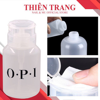 Lọ ko Opi_lọ đựng dung dịch cồn axitol dung tích 250ml - Chai nhựa đựng nước lau gel