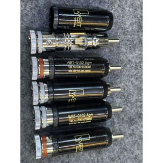 Jack RCA WBT 0102 Bạc Cao Cấp