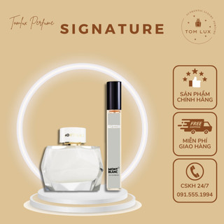 (MẪU THỬ) Nước Hoa Nữ Signature EDP TomLux 10ml (Mont Trắng)