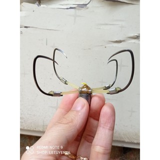 Lưỡi câu tứ dáng mác #16