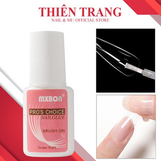 Keo mxbon hồng - keo dán móng giả mx bon chính hãng - chai 7g -keo chuyên dụng nail