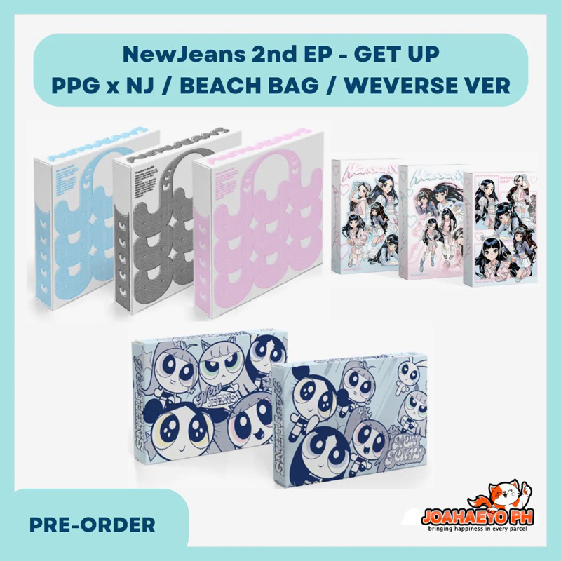 NEWJEANS ALBUM GET UP KPOP GOODS
