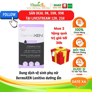 Dung dịch vệ sinh Dermoxen Lenitivo – Phụ nữ trong thời kỳ sinh nở và mãn kinh