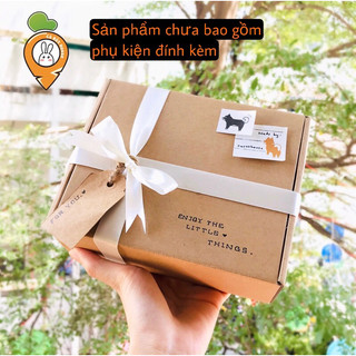 Combo Hộp [19x15x7cm] carton nắp gài đựng quà (son, trang sức, mỹ phẩm, quà tặng...)