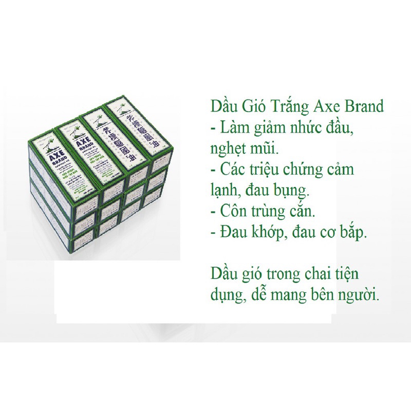 Dầu gió trắng cây búa 56ml
