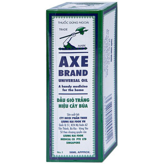 Dầu gió trắng cây búa 56ml