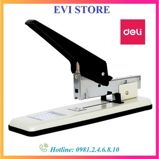 Dập ghim cỡ lớn 23/6 đến 23/13 e0394 - bấm kim 80 tờ deli 0394