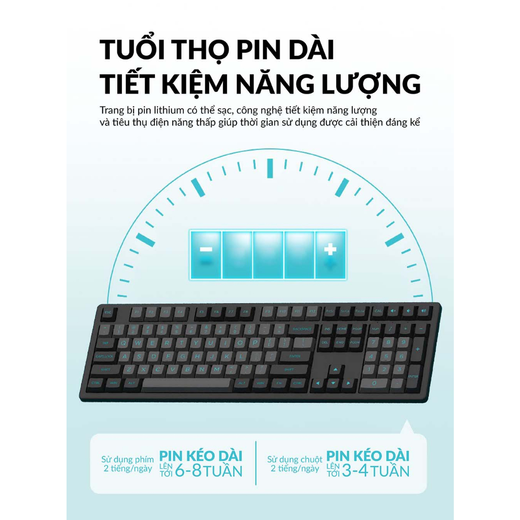Phím chuột không dây AKKO MX108