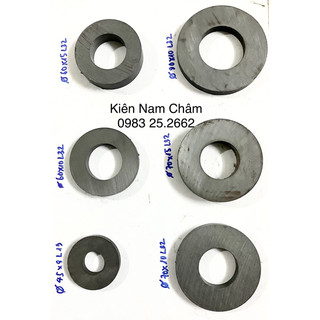Nam châm vĩnh cửu có lỗ, nam châm loa nhiều kích thước