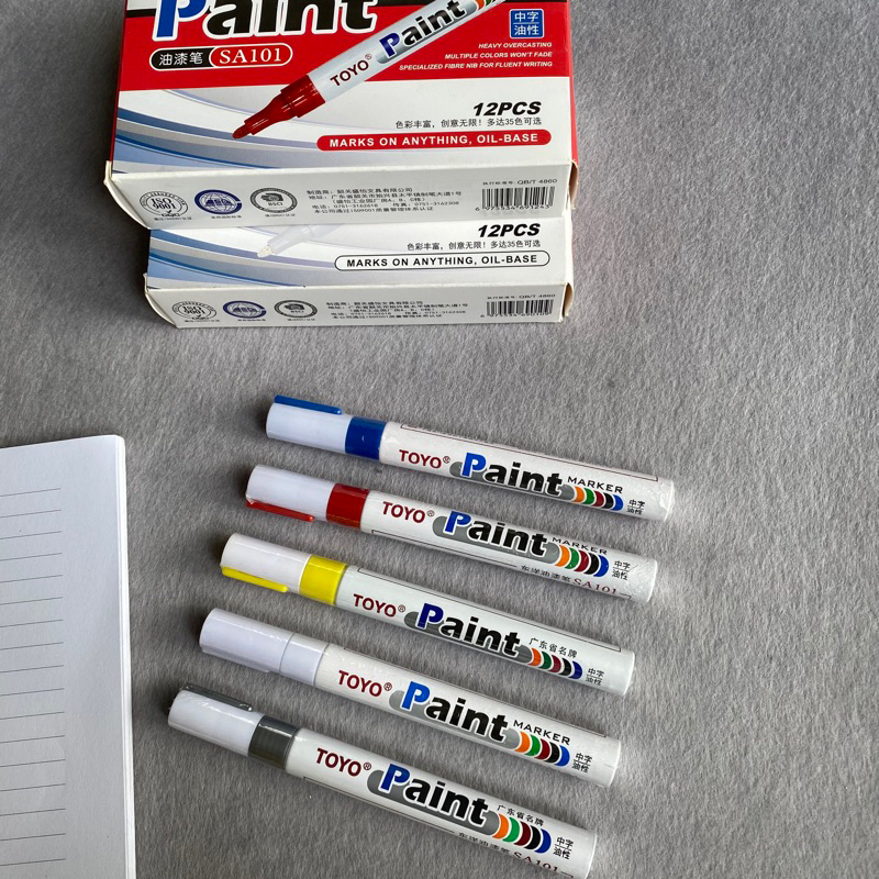 BÚT SƠN TOYO Paint Marker SA101 - Bút repaint.Bút sơn