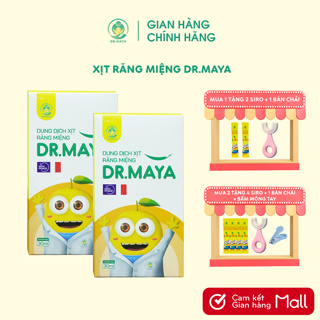 Xịt Răng Miệng Dr.Maya - Vệ Sinh khoang miệng, chống sâu răng, nấm lưỡi