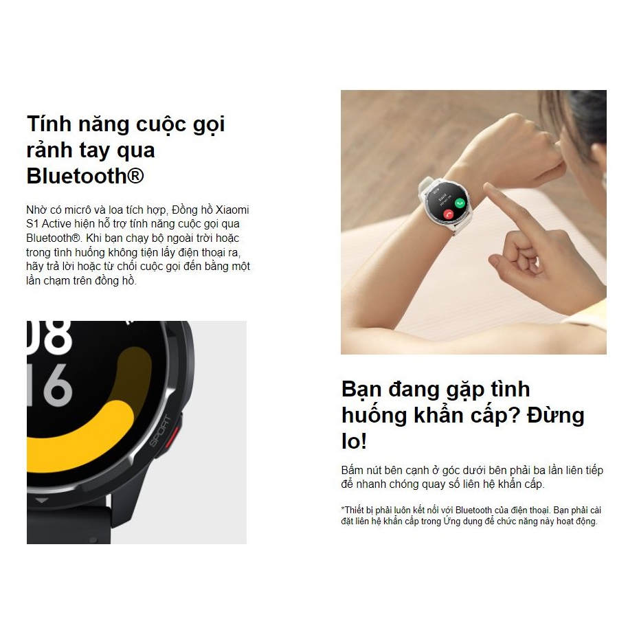 Đồng hồ thông minh Xiaomi Watch S1 Active