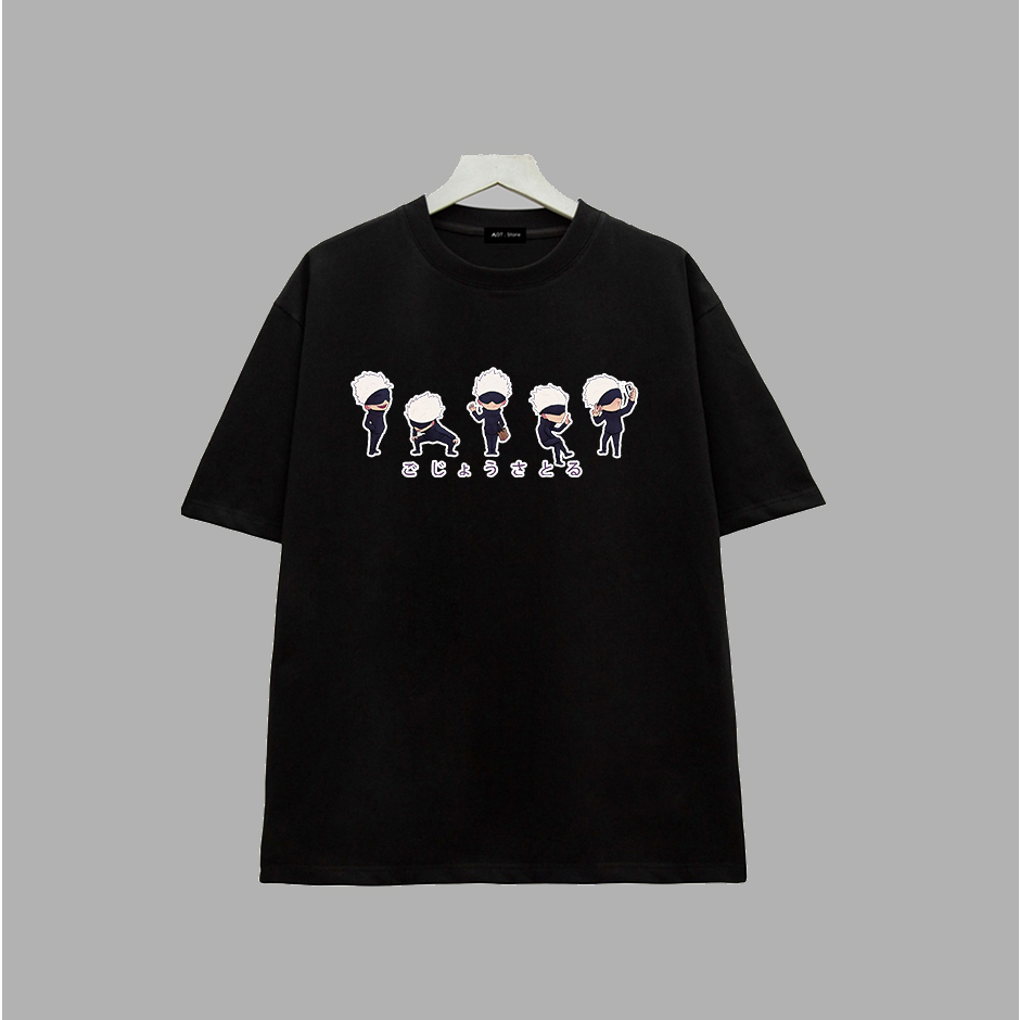 BST 8 Mẫu Áo thun Anime Chú thuật hồi chiến - JUJUTSU KAISEN nhân vật được yêu thích Gojo Satoru