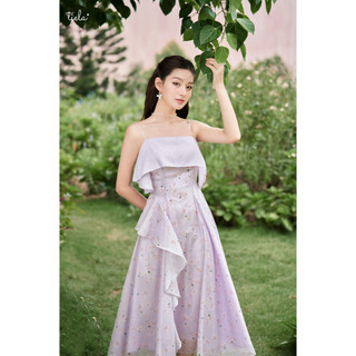 Tiela Đầm váy hoa tím nhạt - Marie Dress