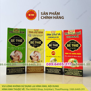 Tinh Dầu Tràm Bé Thơ, Chai Vàng 50 ml (Tinh Dầu Chính Hãng Sản Xuất Tại Huế)