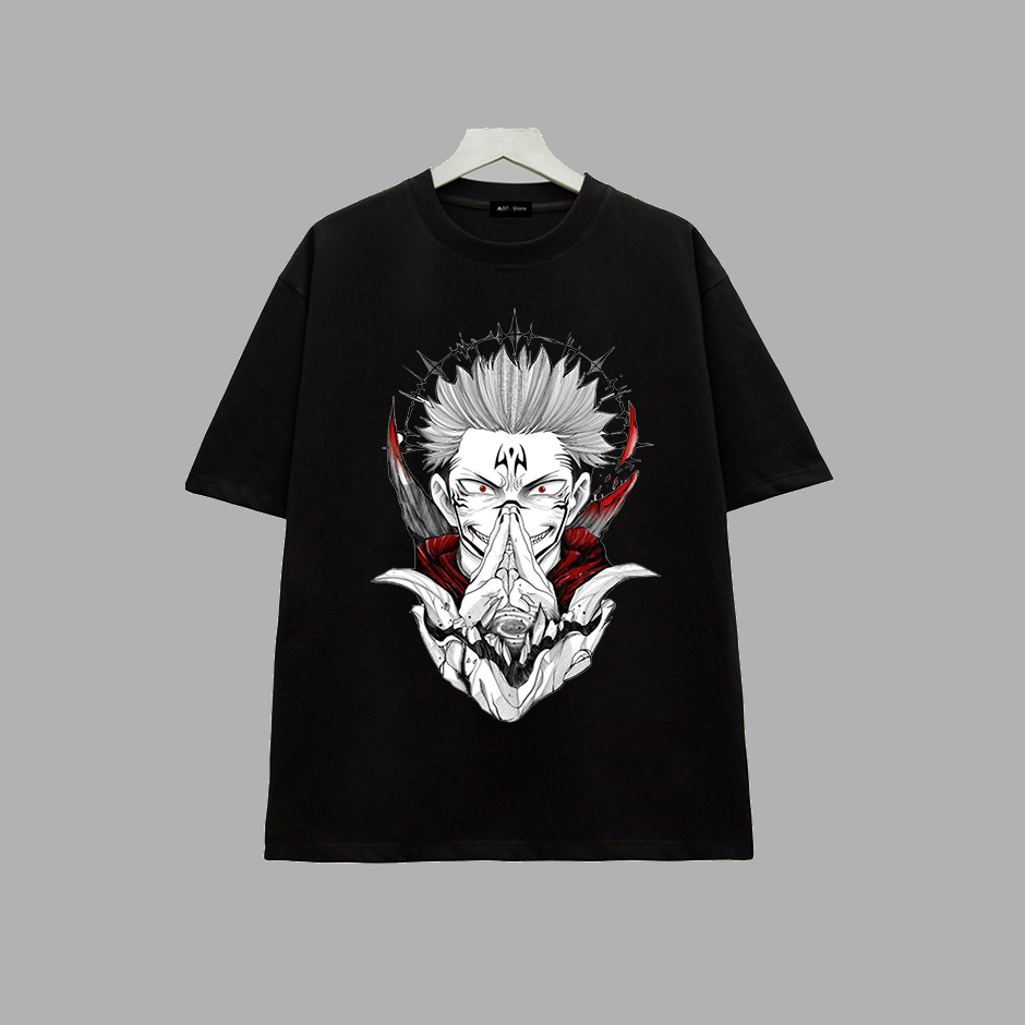 BST 8 Mẫu Áo thun Anime Chú thuật hồi chiến - JUJUTSU KAISEN nhân vật được yêu thích Gojo Satoru