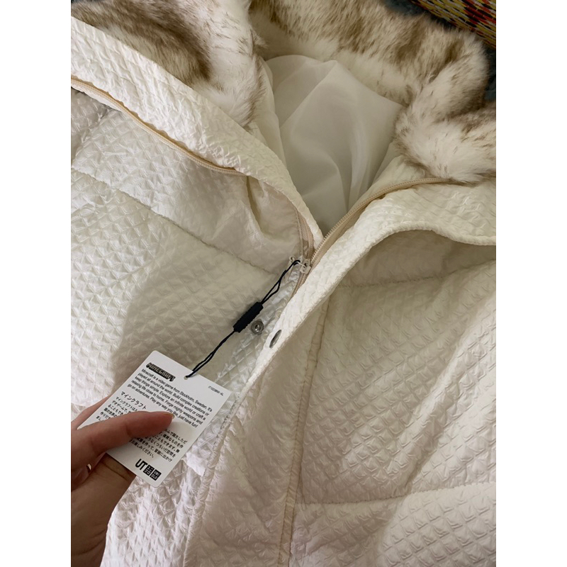 Áo phao cổ lông Qc