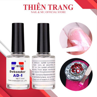 Sáng đá - Nước AD tháo móng - Chai phá keo làm sáng đá - Tháo móng úp, móng giả siêu nhanh