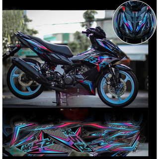 Tem rời winner X mẫu Rsx phối màu titan