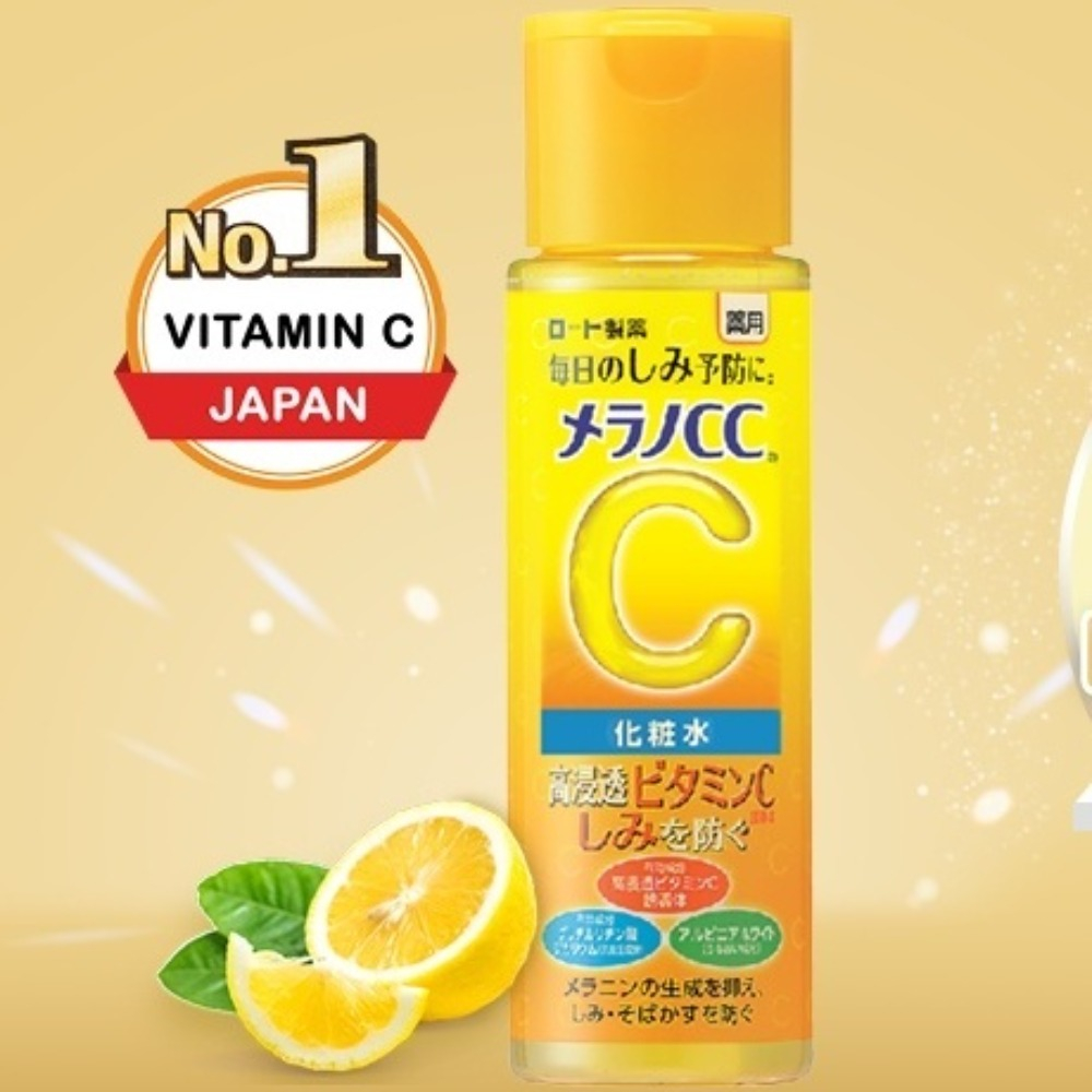 Nước hoa hồng Vitamin C Melano CC Nhật Bản