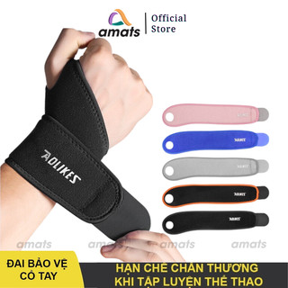 Bảo vệ cổ tay khi tập Gym, Võ thuật, Thể thao cao cấp Aolikes 7937 (1 đôi)