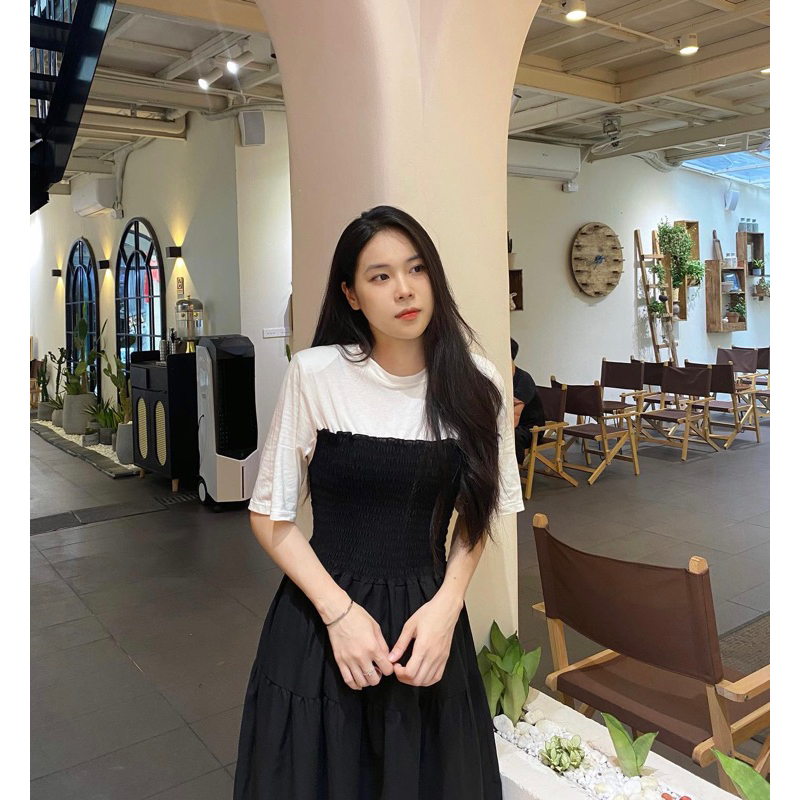 LAUME- Chiffon Dress