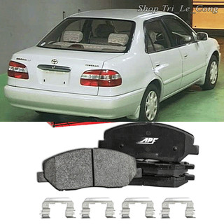 Bố thắng Corolla 1997-2001 trước sau Bộ một đôi má phanh đĩa tang trống đùm Toyota đời 1998 1999 2000 xe hơi ô tô