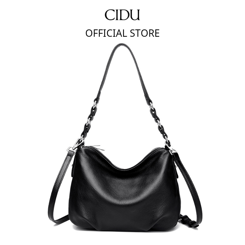 Túi Khoác Vai Da Bò Mềm Cidu CD72