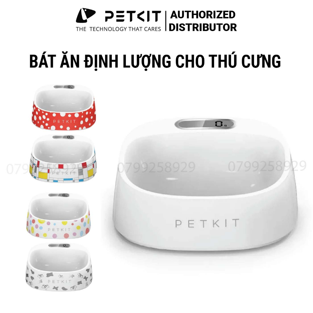 Bát Ăn, Chén Ăn Định Lượng, Cân Thức Ăn Cho Vào Chất Liệu Cao Cấp, Kháng Khuẩn Petkit