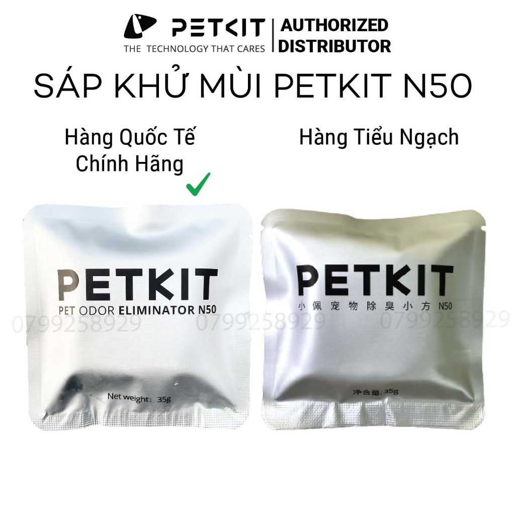 Sáp Khử Mùi N50 Dùng Cho Máy Dọn Phân Mèo, Nhà Vệ Sinh Tự Động PETKIT PURA MAX