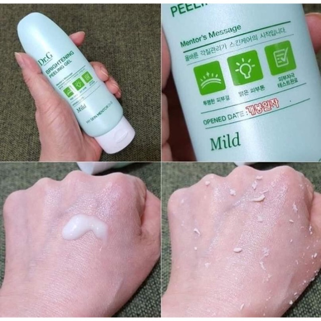 Tẩy da chết hỗ trợ dưỡng sáng da Dr.G Brightening Peeling Gel 30g