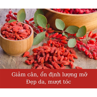 250gr kỷ tử ninh hạ, câu kỷ tử, hữu cơ organic, dược liệu quý