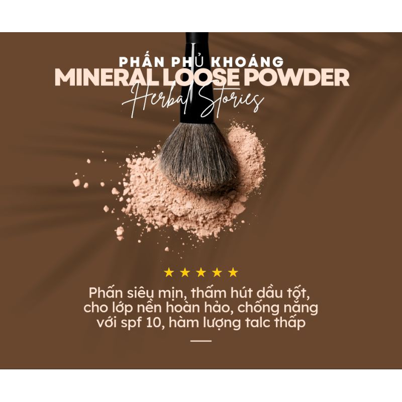 [Herbal Stories] Phấn phủ khoáng kiềm dầu