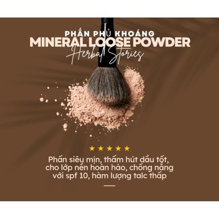 Phấn phủ khoáng kiềm dầu