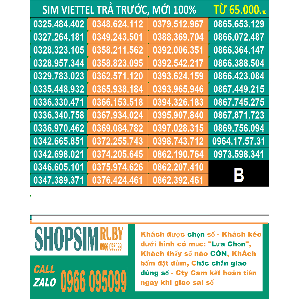 Sim Viettel Trả Trước, Mới 100%, Chưa Đứng Tên Ai Và Chưa Làm Bất Cứ Dịch Vụ Nào, Gói Cước Tomato ....